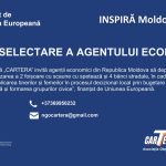 ANUNȚ DE SELECTARE A AGENTULUI ECONOMIC