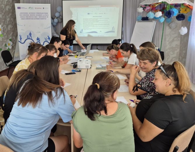 CARTERA a organizat la Grădiniţa „Ghiocel” satul Risipeni, raionul Fălești, activitatea „Parenting pozitiv prin învățare interactivă și provocări practice (Parent Challenge)”.